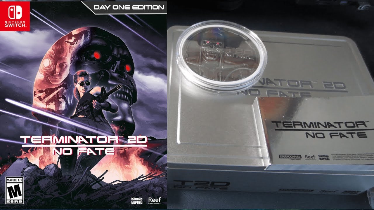 Terminator 2D NO FATE Collector's Edition - Nintendo Switch UNBOXING