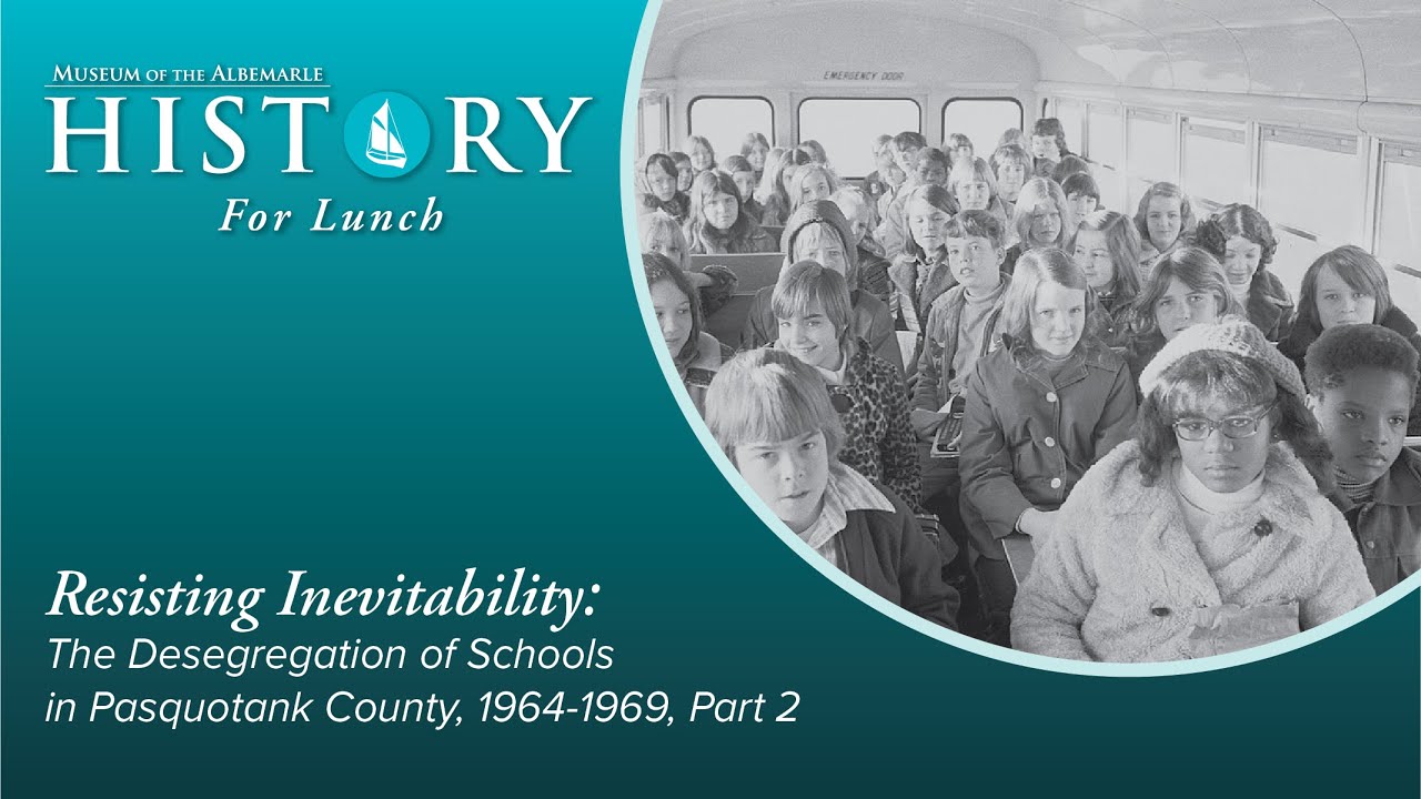The Desegregation of Schools in Pasq. Co. 1964 - 1969, Part 2