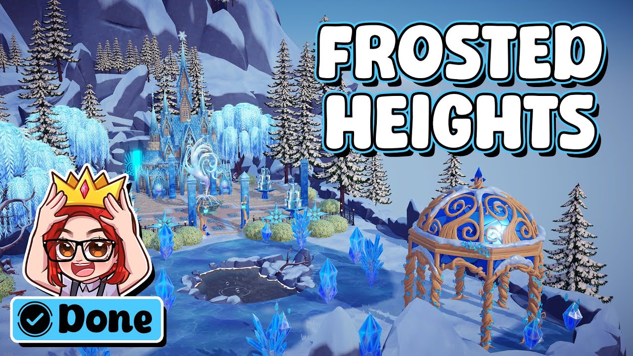 Frosted Heights Snowy Retreat | Organized Magic — 🏰 Disney Dreamlight Valley