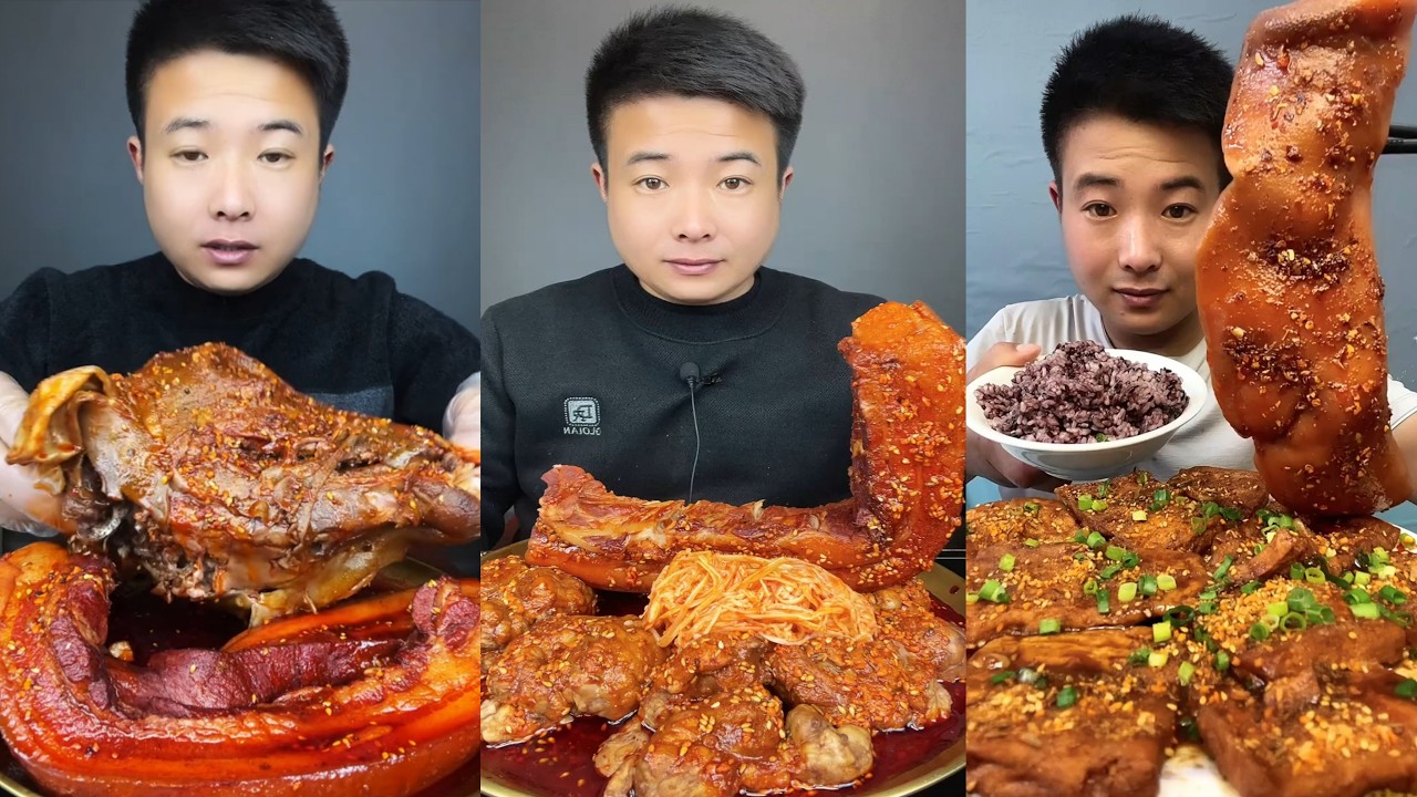 【ASMR】【MUKBANG】東坡肉 GIANT PORK BELLY | EATING SHOW | CHINESE MUKBANG | 食べ | 吃播 LOVE ASMR •JENNIE #378