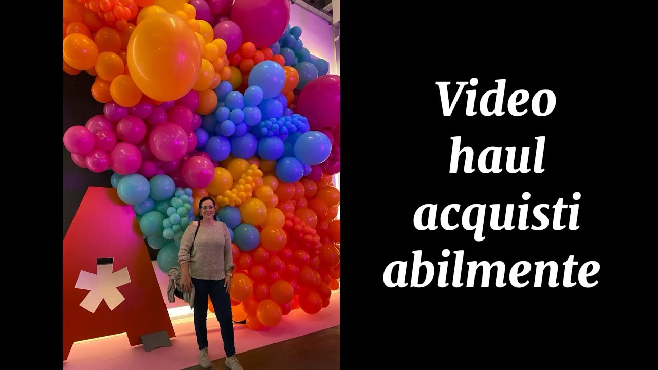 Video haul acquisti Abilmente! 🧵🪡