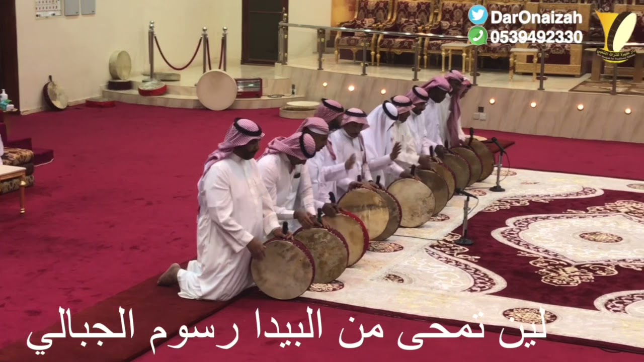 سامري عنيزة ( ياغزال نطحني قايد للجميله للشاعر / سليمان الشريم