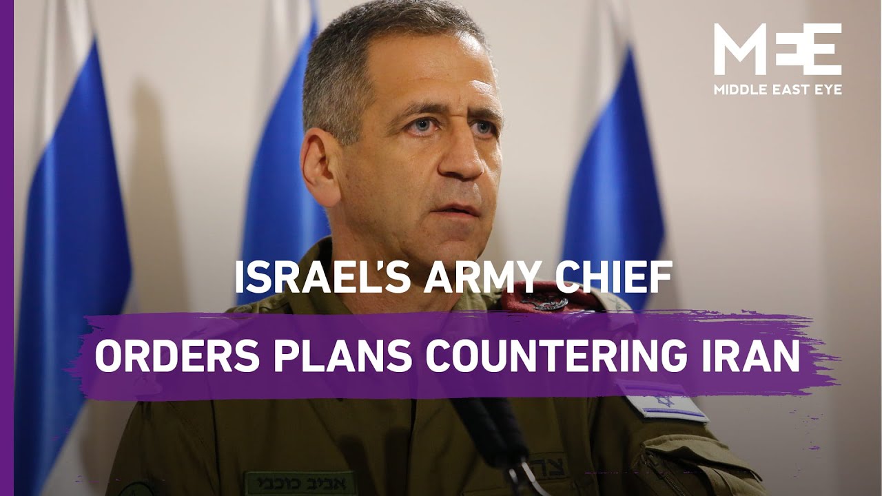 Israel: Military chief says plans to attack Iran &lsquo;on the table&rsquo; if it&rsquo;s decided politically