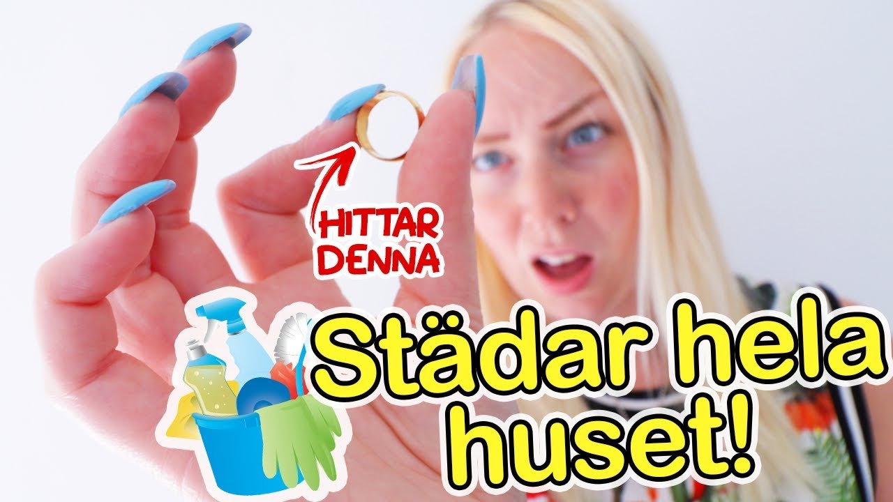 Städar hela huset! 🏡Så tillfredsställande!