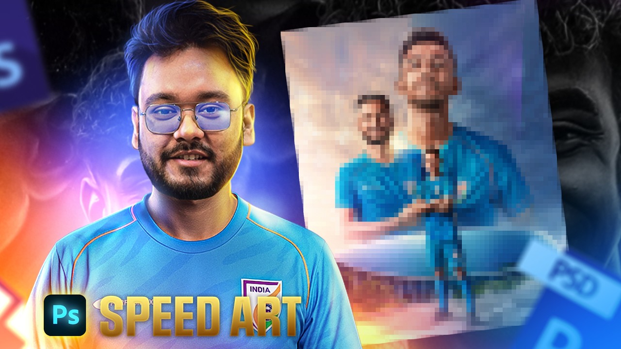 Graphics Design for Indian Football - Photoshop Tutorial | Mohun Bagan SG