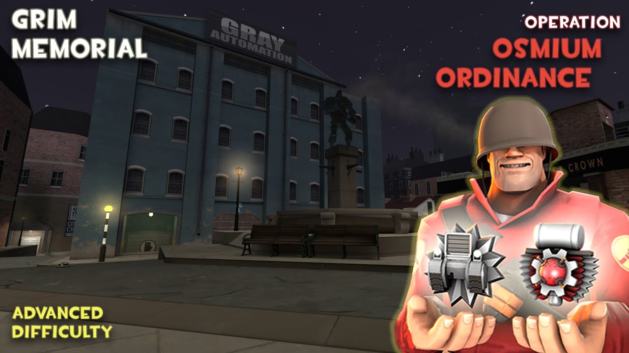 Team Fortress 2 Operation Osmium Ordinance | Grim Memorial | Potato MVM Walkthrough