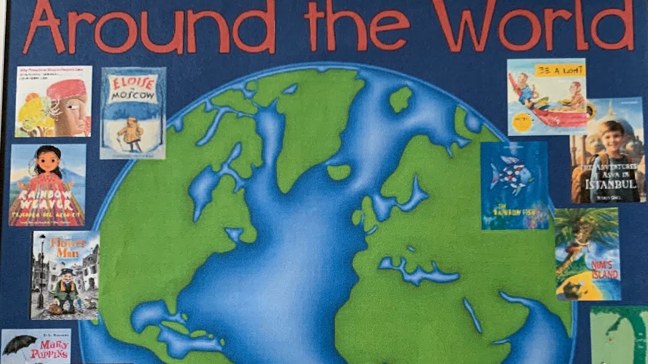 Mary Poppins; Around the World Children’s Book Edition; @gingerscorner8460 