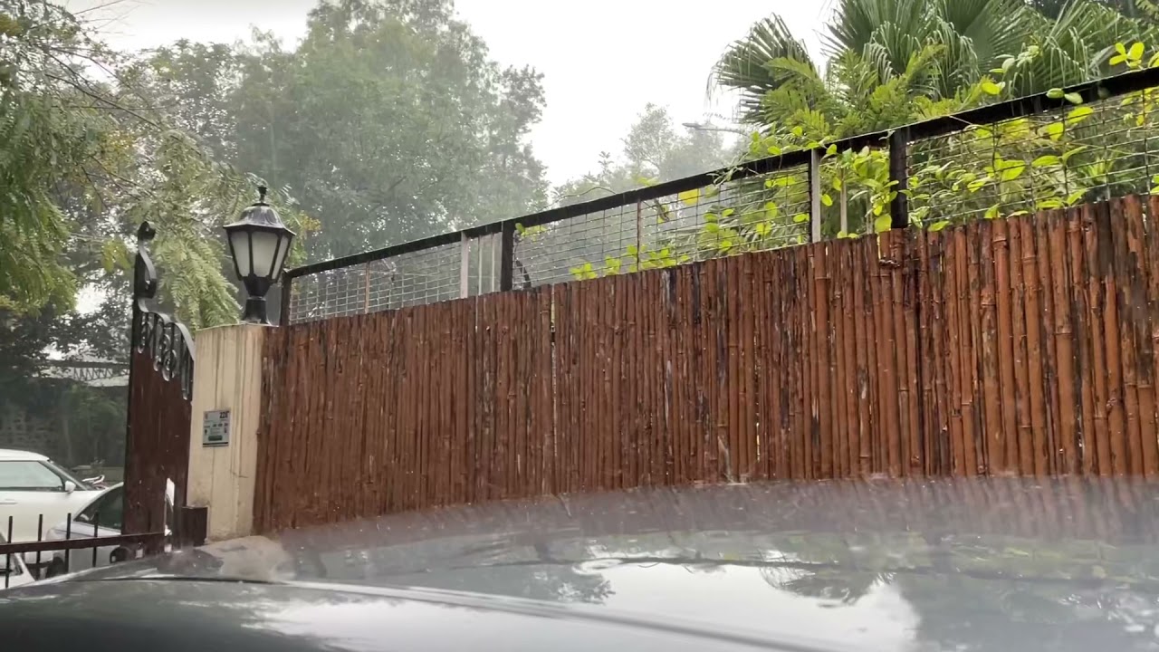 A Rainy Day in Delhi Winter #rain #raining #delhi #winter