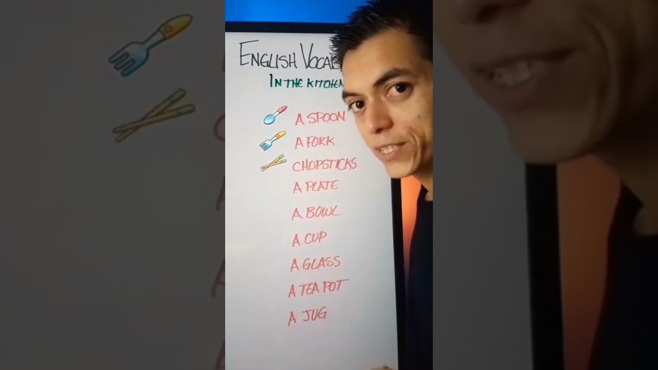 In the Kitchen #vocabulary #englishtips #englishclass #teacher #homiekarnal #AlejandroHernandez