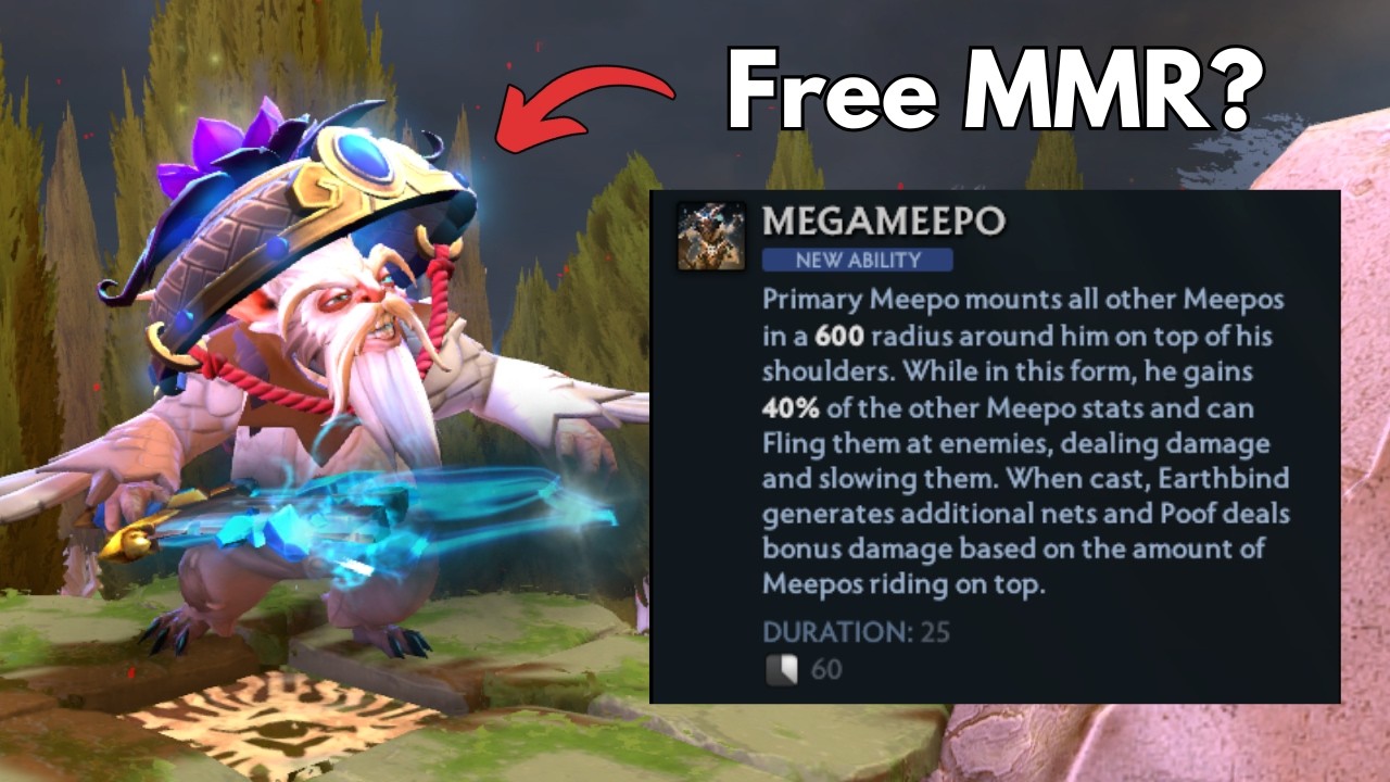 Meepo Carry Is Just Easy MMR