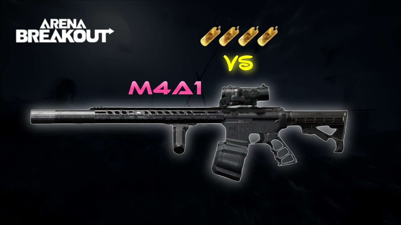 M4A1 Is Best Weapon For Valley | Solo vs squad | Arena Breakout