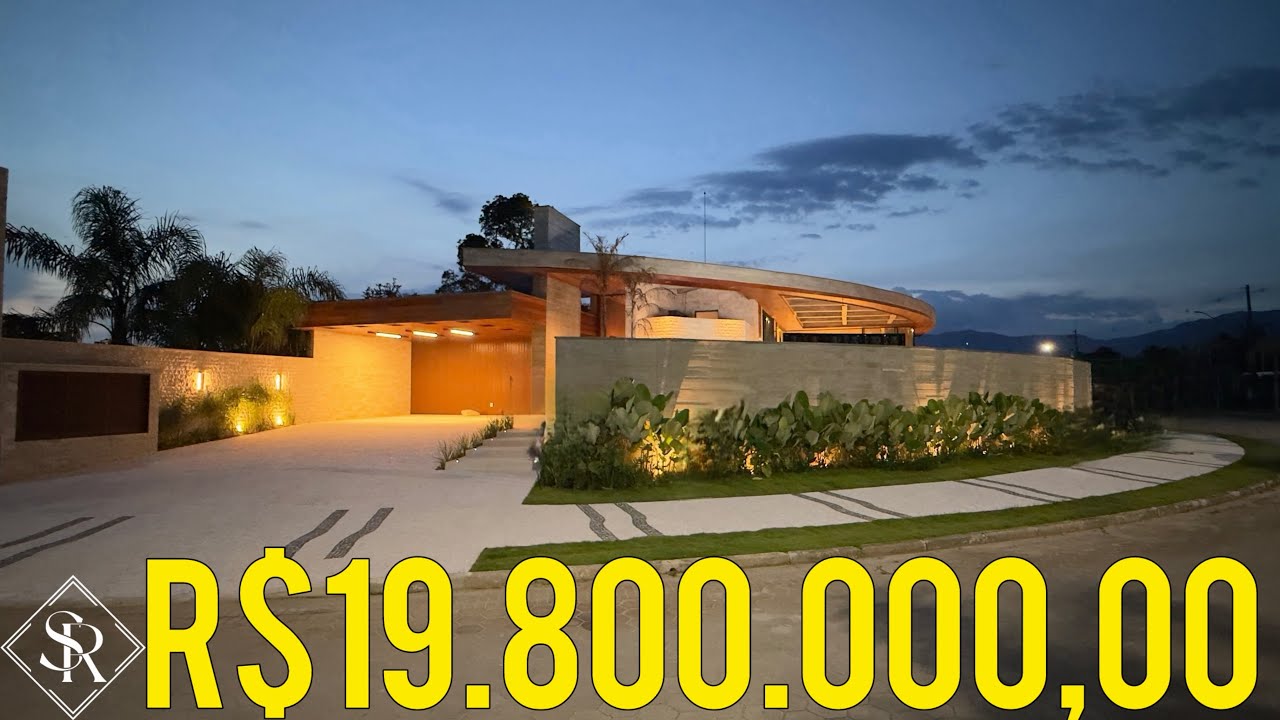 R$ 19,8 Milh&otilde;es na Casa T&eacute;rrea Mais Sofisticada da Riviera