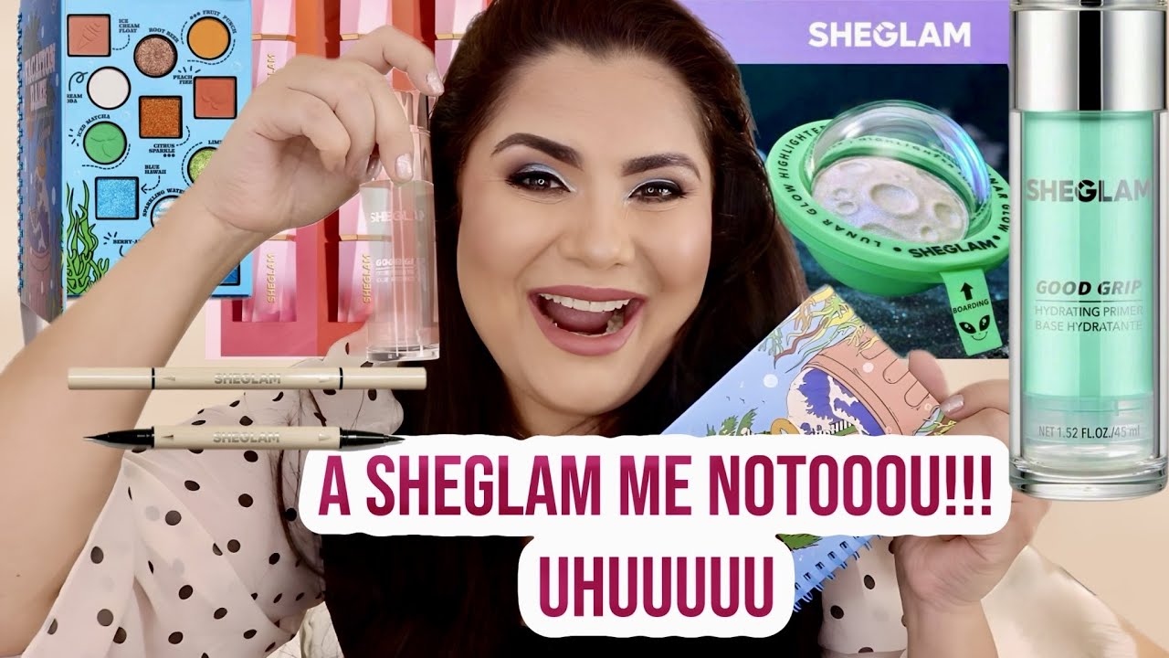 TESTANDO NOVIDADES DA SHEGLAM!! A SHEGLAM ME NOTOOOU!!!