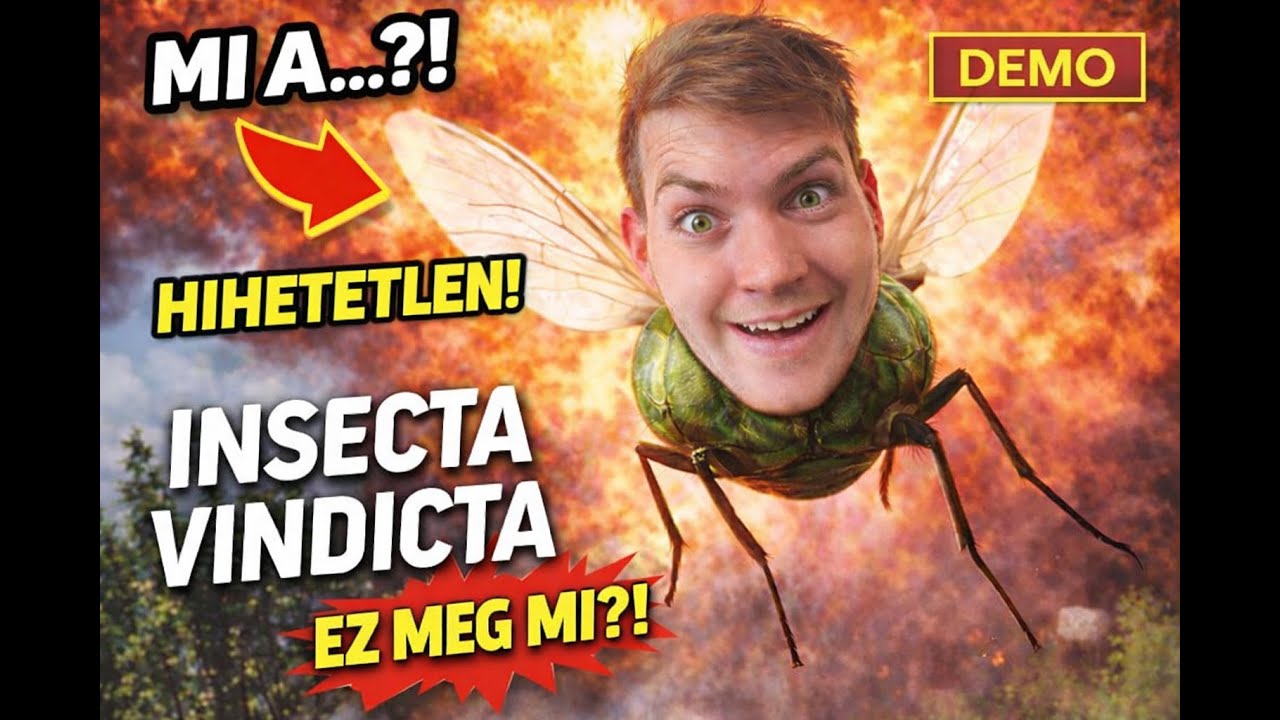 „Ez a játék légyként játszat veled 🪰 | Insecta Vindicta Demo”