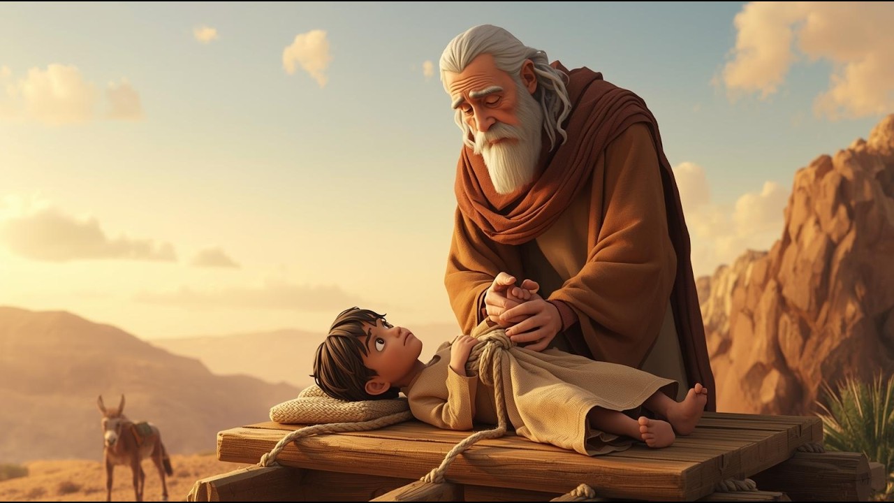 قصة ابراهيم من الكتاب المقدس  و تقديم اسحق ذبيحة - Abraham 3D