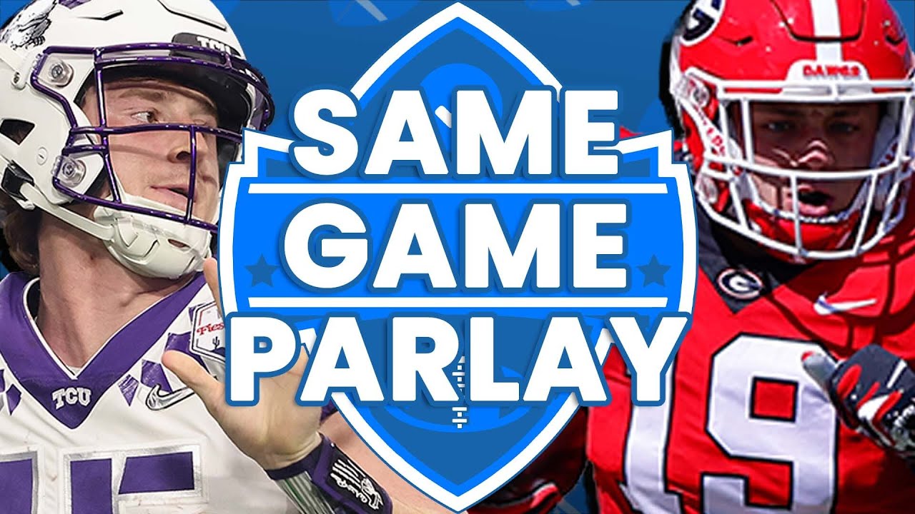 National Championship Same Game Parlay | TCU vs Georgia Picks, Props & Predictions