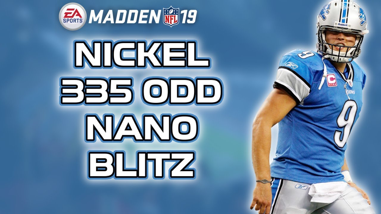 NANO BLITZ - Nickel 335 Odd: LB Cross Show 2 - Madden Tips