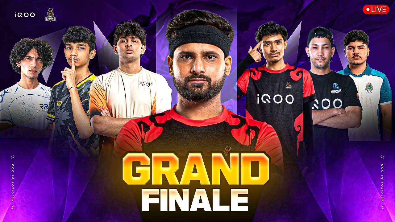 CHAMPION RUSH TOURNAMENT LIVE WITH  iQOO TOTAL GAMING ESPORTS TG FOZYAJAY #iQOO #iQOO15R