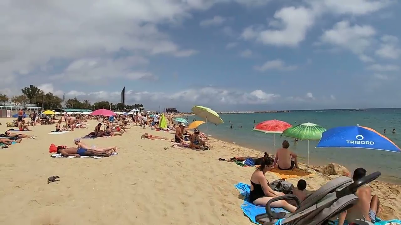 Barcelona Beach Walk Tour at Icaria Beach