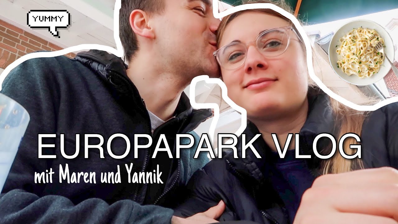 EIN TAG IM EUROPAPARK - Essen, Achterbahnen ... mit meinem Freund I Marenmorereal ❤️