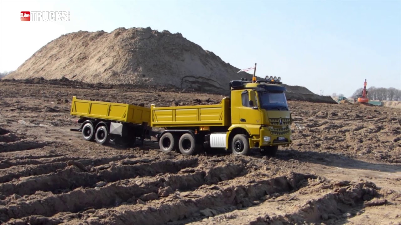 TRUCKS & Details-Test: Zweiachs-Kipp-Zentralanhänger von Carson-Modelsport
