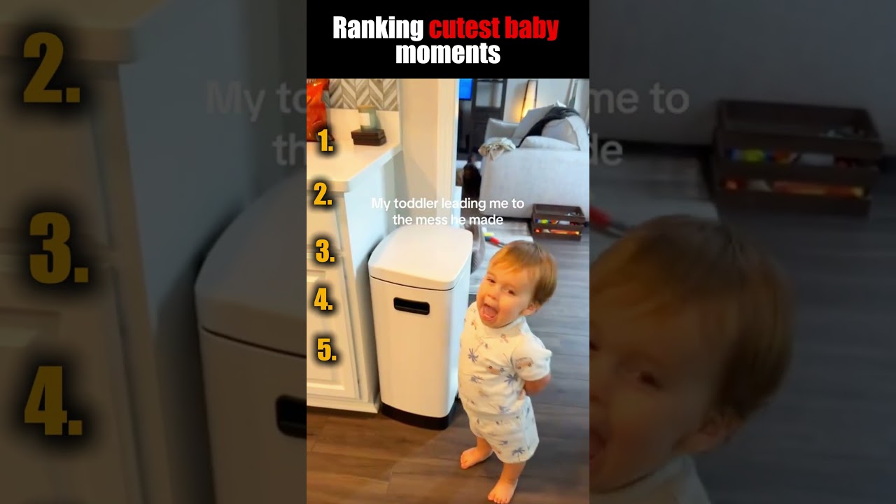 Ranking cutest baby moments #funny