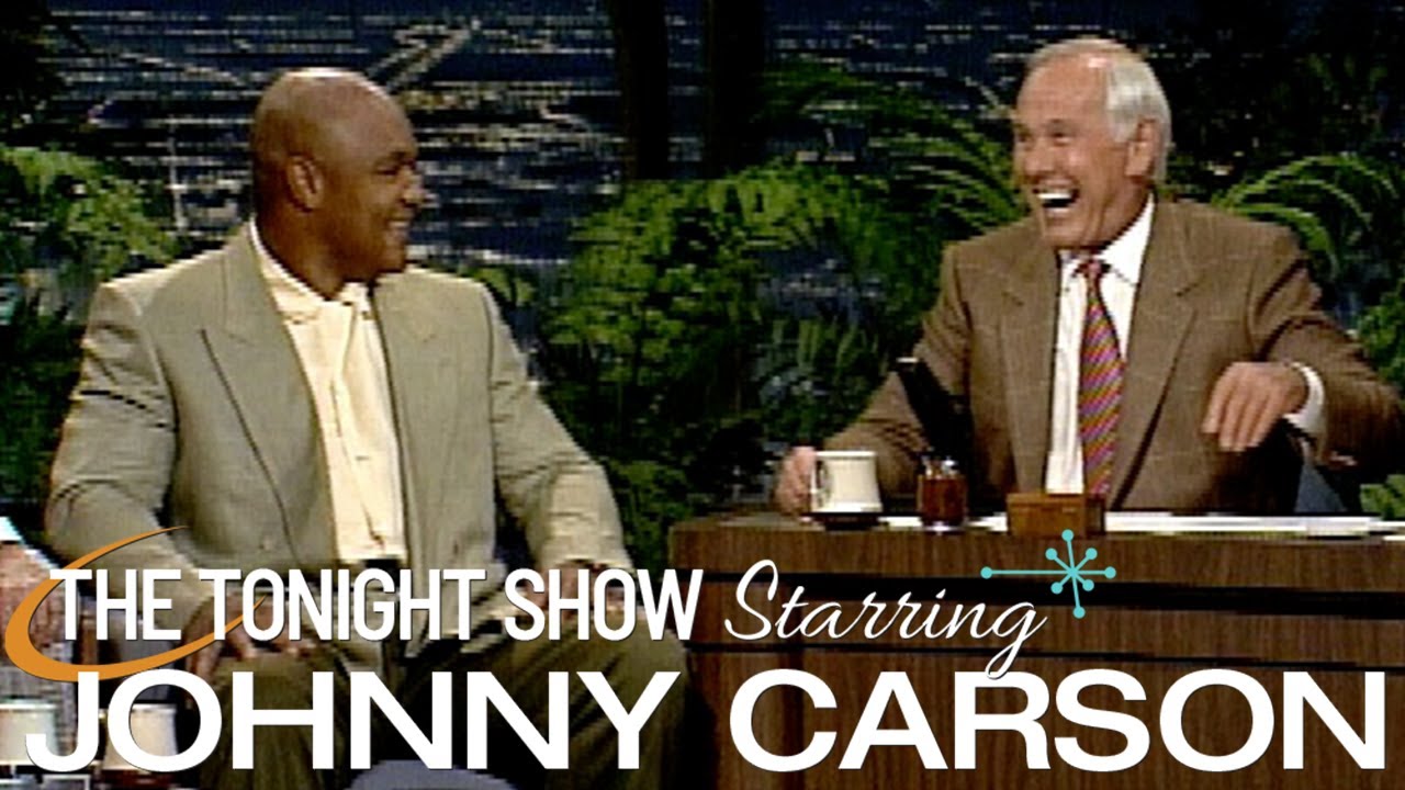 George Foreman Cracks Up Johnny | Carson Tonight Show