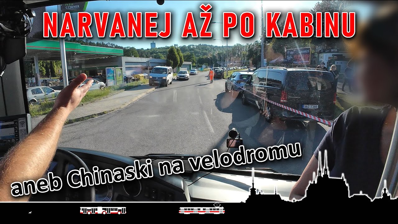 Nepoberu všechny cestující - první ohňostroje bez ohňostrojů 🚌 Cab view bus Brno