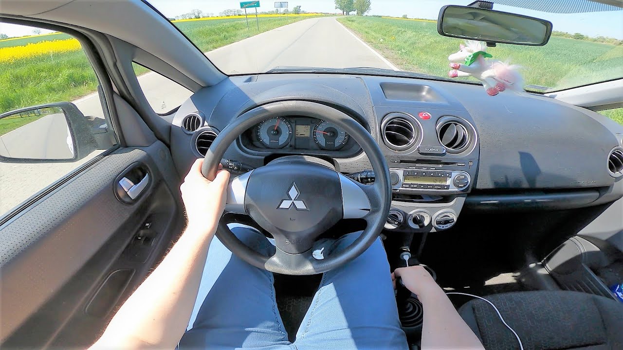 Mitsubishi Colt 1.3 95HP (2010) POV Test Drive & Acceleration 0-100 | 4K #127