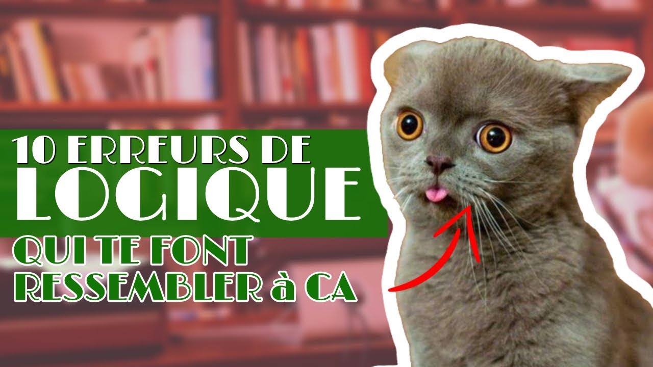 10 erreurs de LOGIQUE que tu commets tous les jours (plusieurs fois)