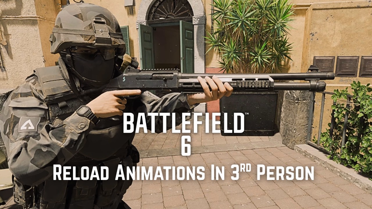 Battlefield 6 Reload Animations In 3rd Person