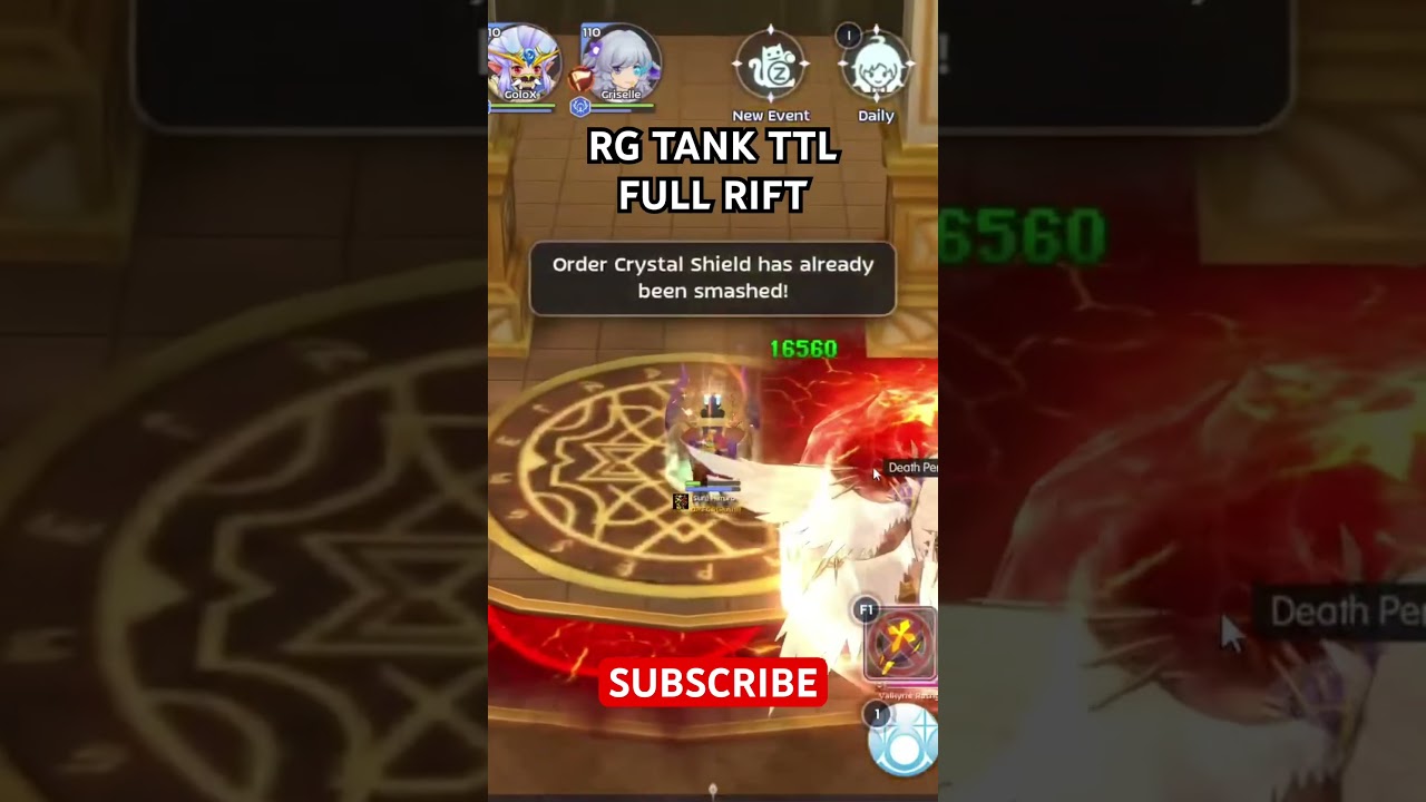 FULL RIFT TANK RG TTL | Royal Guard Gameplay ROMC
