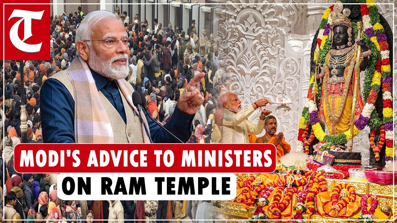 &ldquo;Refrain from visiting Ram Temple for&hellip;&rdquo; PM Modi to Union Ministers as Ayodhya witnesses heavy rush