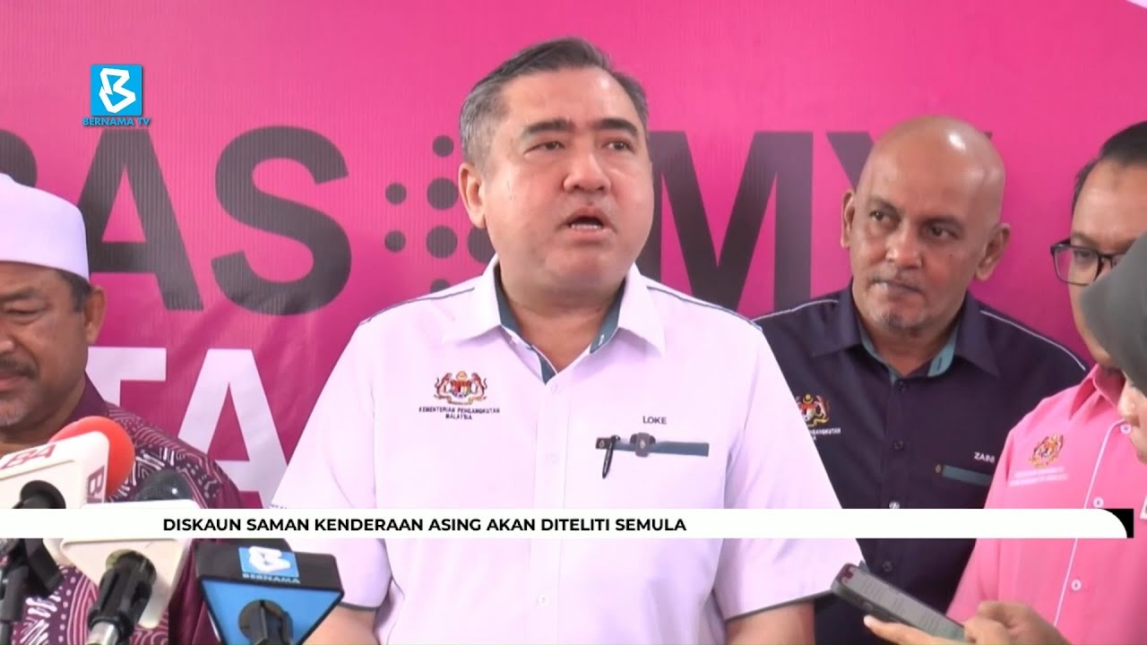 Diskaun saman kenderaan asing akan diteliti semula