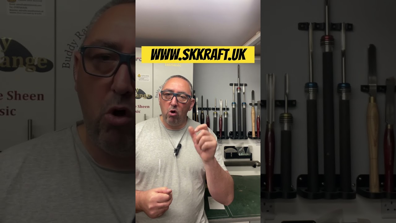 Gouge buddy from SK Krafts. #skkrafts #buddyrange #woodturner  #shorts #woodworking #workshopstorage