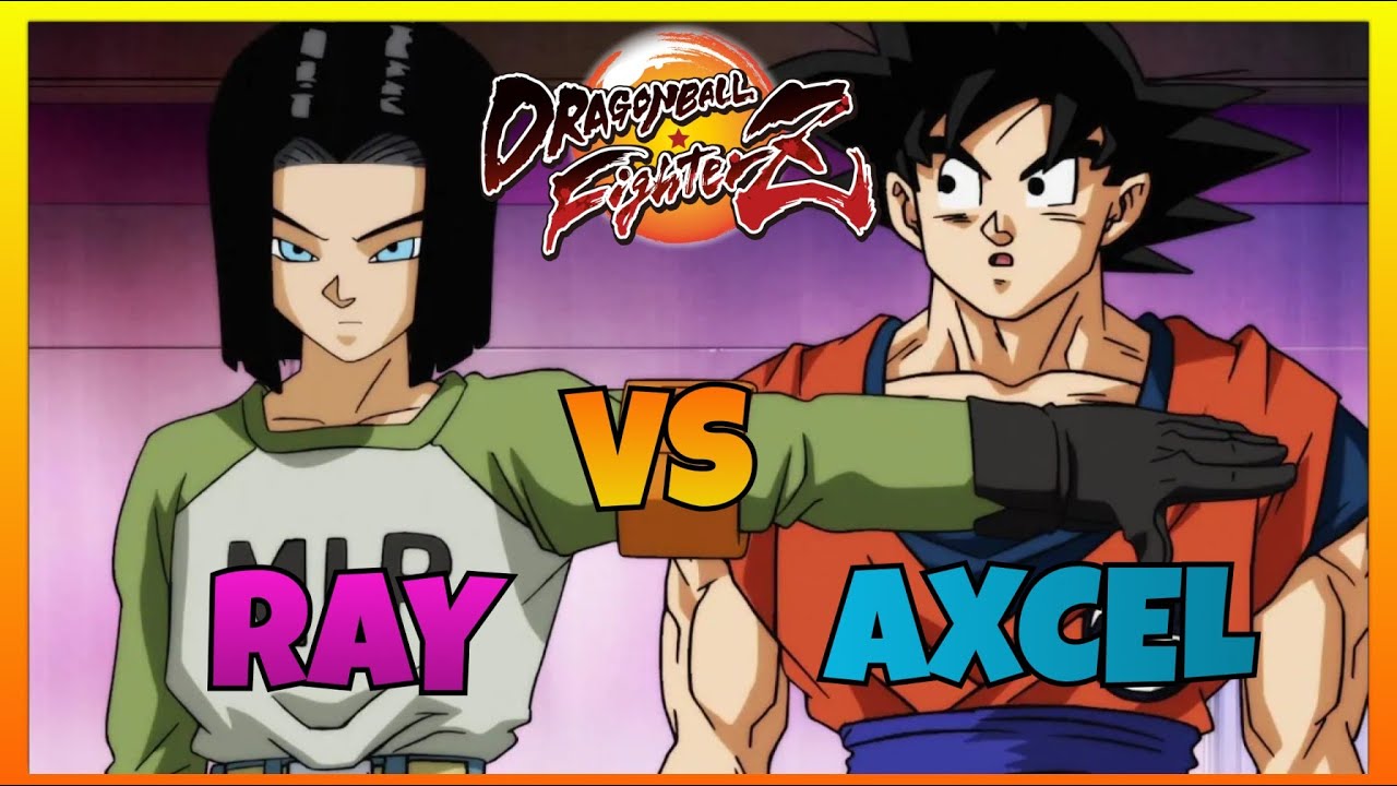 DBFZ - RAY vs AXCEL gameplays (Goku Black, Adult Gohan, Android 17 vs Adult Gohan, SSJ & Base Goku)