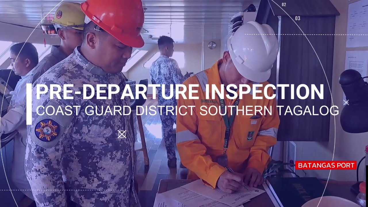 PRE-DEPARTURE INSPECTION TRAINING VIDEO - CGDSTL
