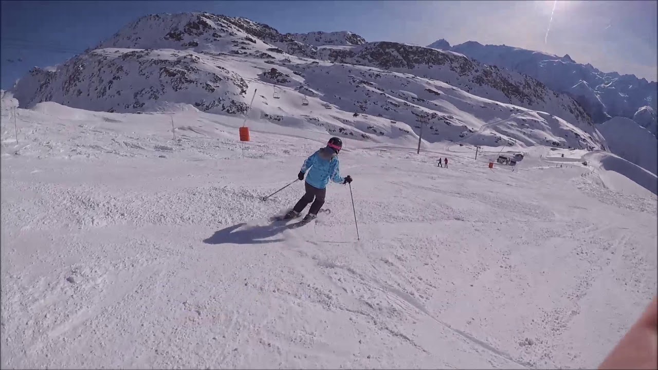 Level 3 ski ESF Alpe d'Huez  december 18 2018