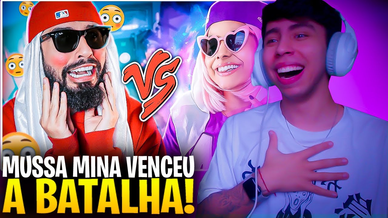 Mussa Vs. Mina💜 - Batalha de Rap React