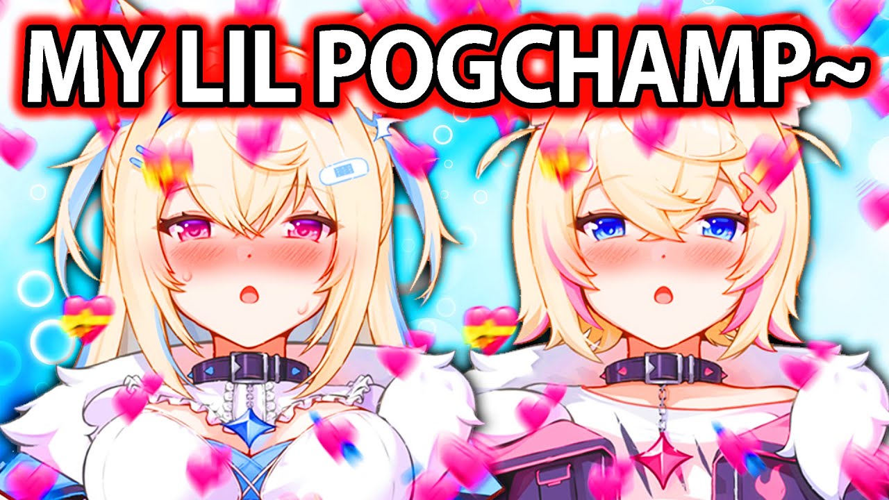 Fuwamoco Ugh fine i guess you are my little pogchamp that BROKE The Entire Chat 【Hololive EN】