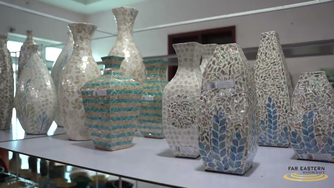 Process of Making Mother-of-pearl Inlay Furniture | Luxury Craft from Natural Material
