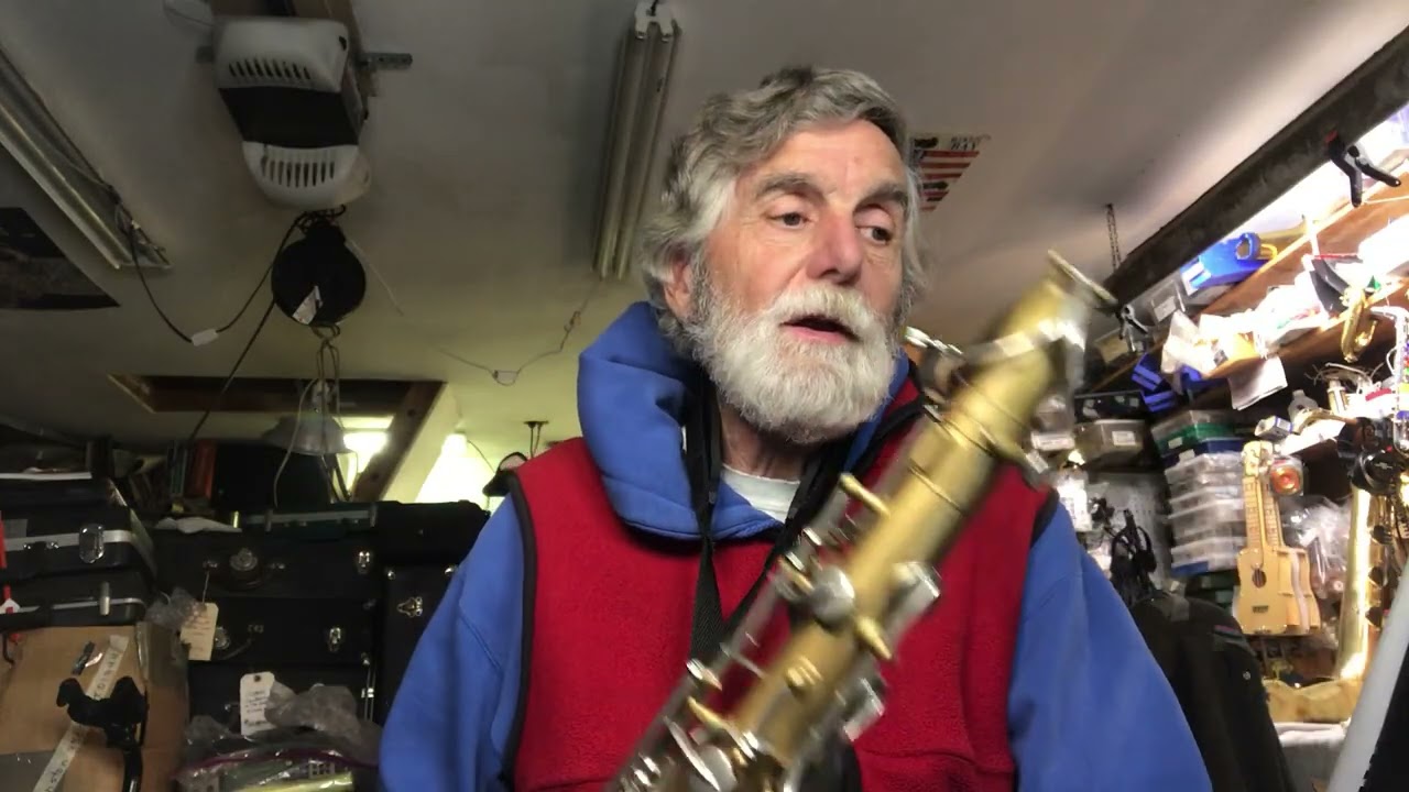Selmer Bundy gold tenor sax demo
