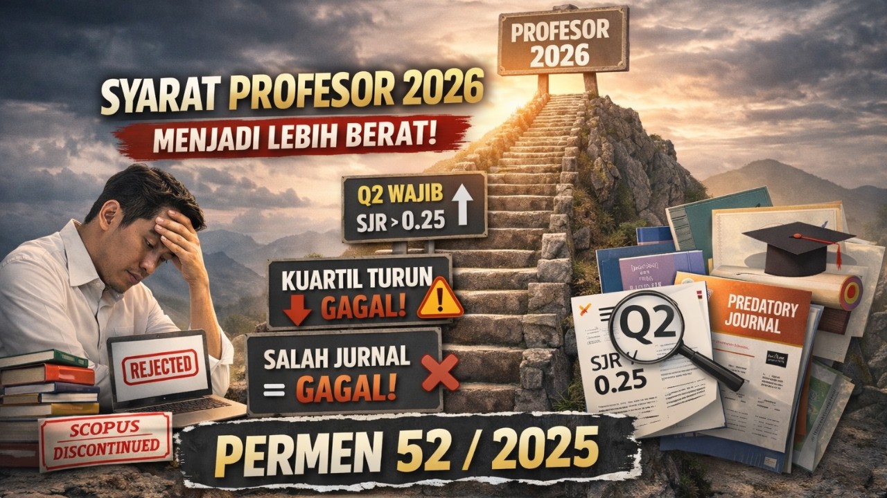 RESMI 2026: SYARAT PROFESOR MAKIN BERAT. KUPAS TUNTAS PERMEN 52/2025 | MIMBAR INTELEK