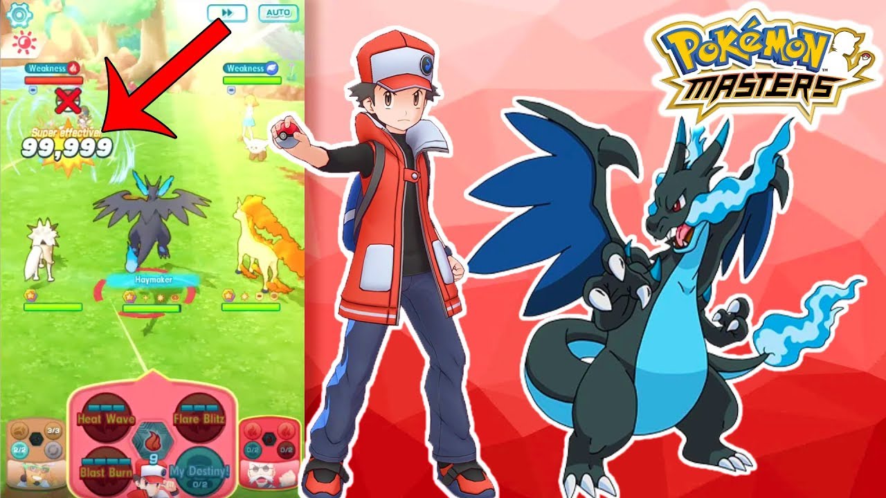 99,999 DAMAGE? SYNC NUKE BUILD ONE SHOTTING EX CHALLENGES? CHARIZARD IS OP! | Pokemon Masters