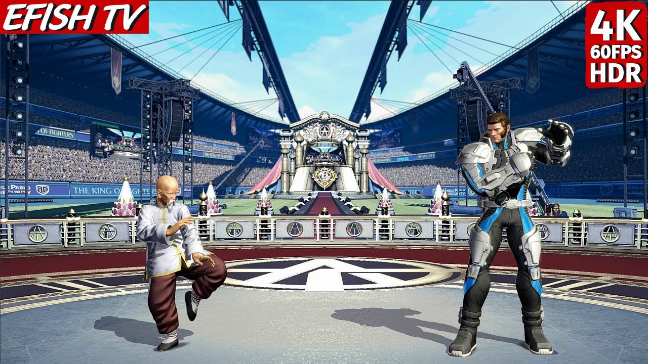 Tung Fu Rue vs Maxima (Hardest AI) - KOF XIV