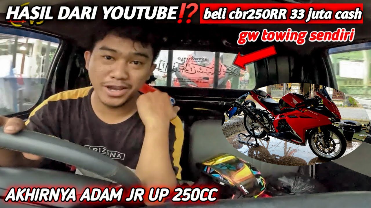 Akhirnya bisa beli cbr250rr motor seganteng ini cuma 33 juta‼️
