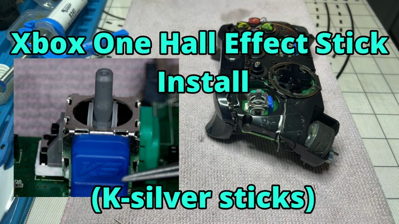 Installing K-silver Hall Effect Stick Into A Xbox One Controller