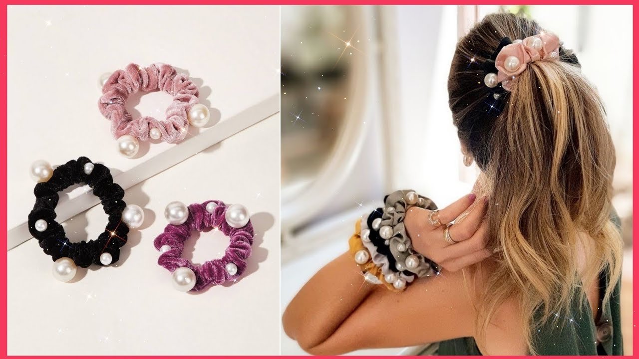Cómo hacer un Scrunchie de Tela/ Coleteros para el Cabello/ Laço de pelo