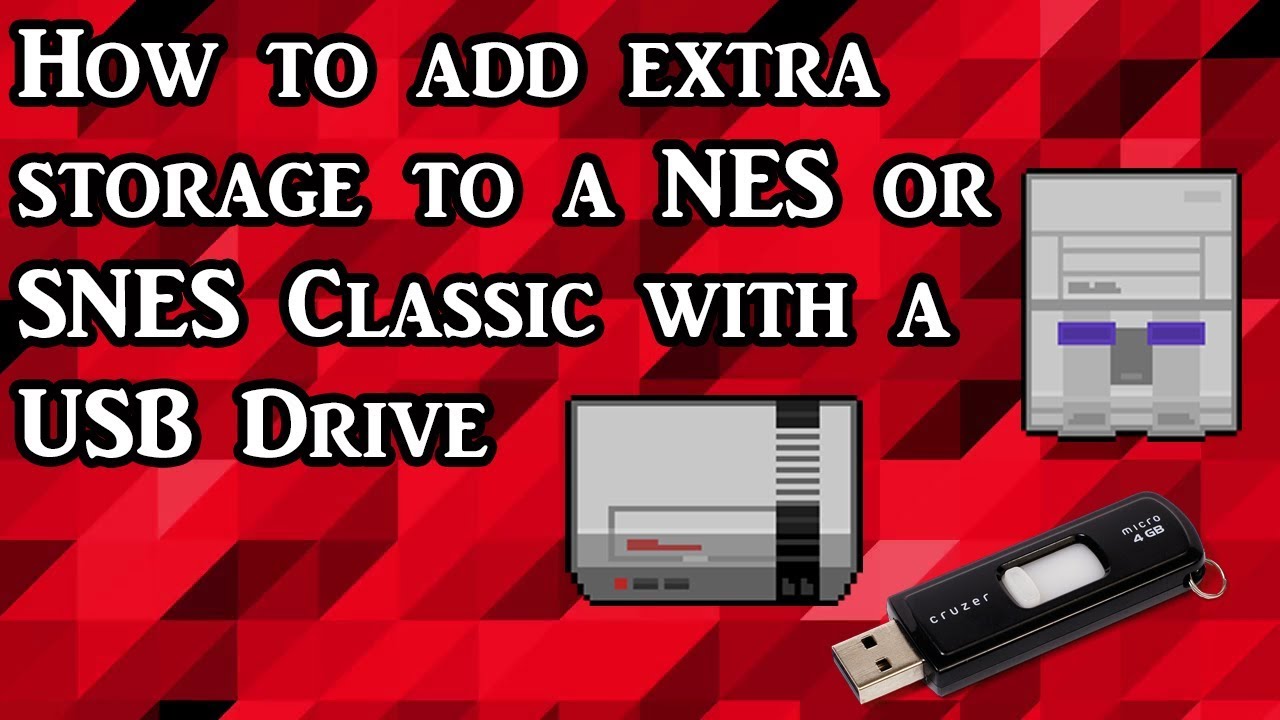 Как добавить хранилище на NES и SNES Classic с помощью USB-накопителя и Hakchi CE (руководство)