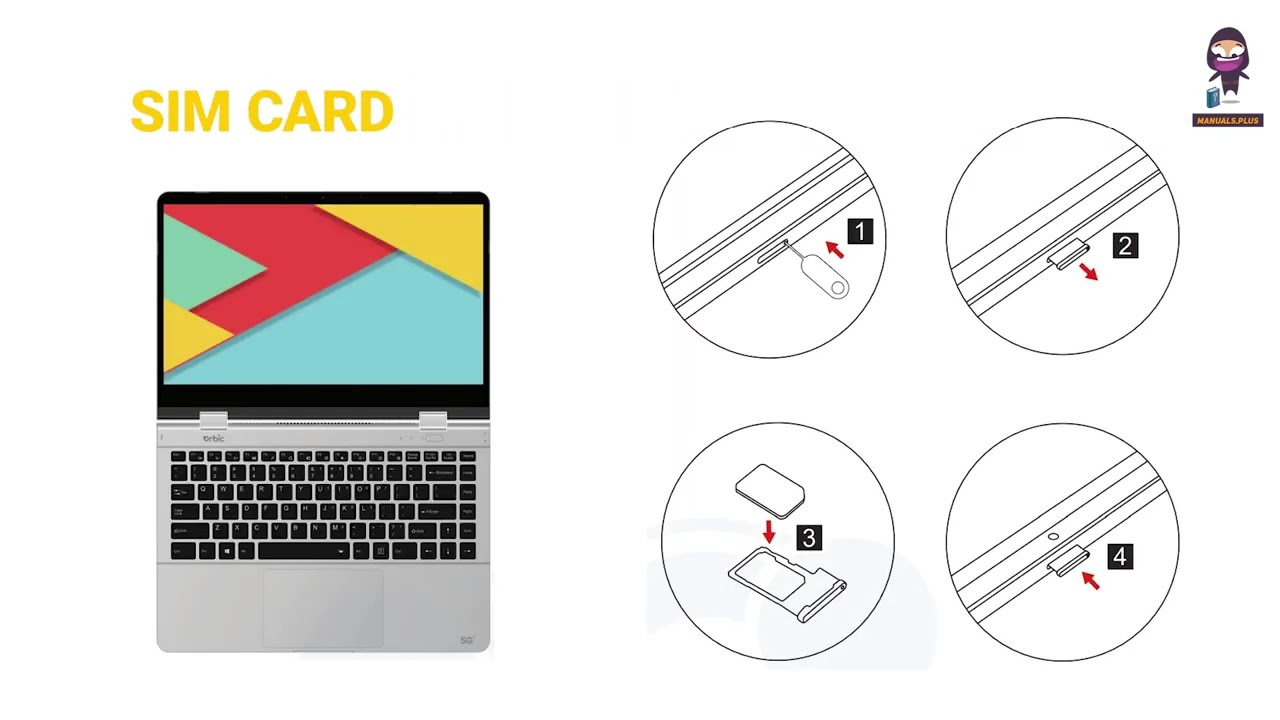 Setup Guide: Orbic AirSurf 5G UW i3 Portable Laptop